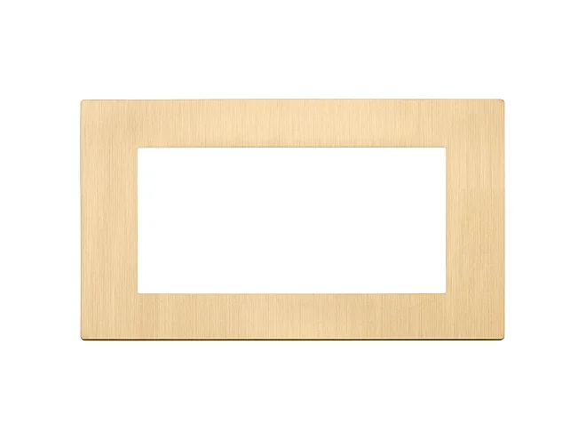 VIMAR Vimar 30649.70.01 Placca 5M BS oro spazzolato