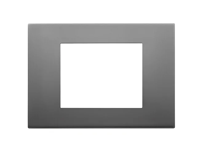 VIMAR Vimar 30653.72 Placca 3M inox satinato