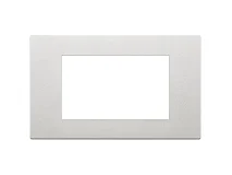 VIMAR Vimar 30654.20 Placca 4M argento