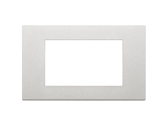 VIMAR Vimar 30654.20 Placca 4M argento