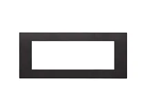 VIMAR Vimar 30657.02 Placca 7M nero