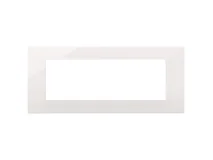 VIMAR Vimar 30657.40 Placca 7M Reflex bianco