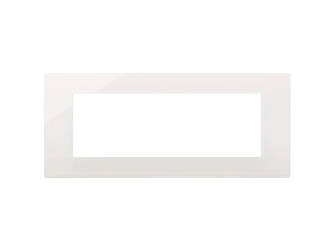 VIMAR Vimar 30657.40 Placca 7M Reflex bianco