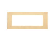 VIMAR Vimar 30657.70.01 Placca 7M oro spazzolato