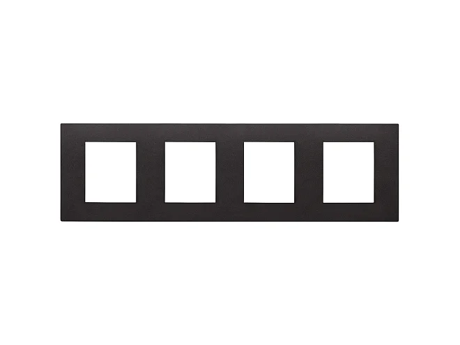 VIMAR Vimar 30669.02 Placca 8M (2+2+2+2)int71 nero