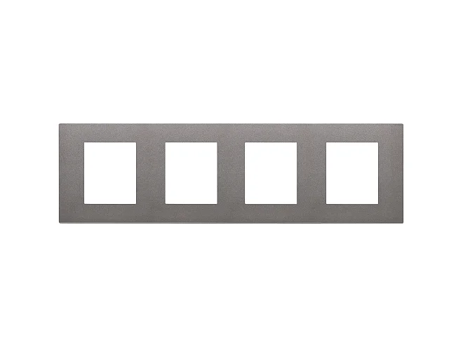 VIMAR Vimar 30669.22 Placca 8M (2+2+2+2)int71 Metal