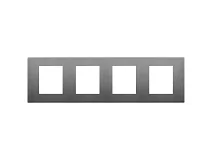 VIMAR Vimar 30669.72 Placca 8M (2+2+2+2)int71 inox satinato