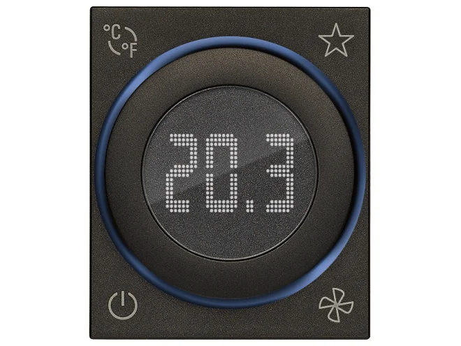 VIMAR Vimar 30811.G Termostato rotella connesso IoT2M nero