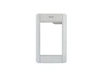 VIMAR Vimar 41131.04 Supporto+cornice 1M Pixel grigio anodizz