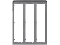 VIMAR Vimar 41149.02 Cornice parapioggia 9M(3x3)Pixel ardesia
