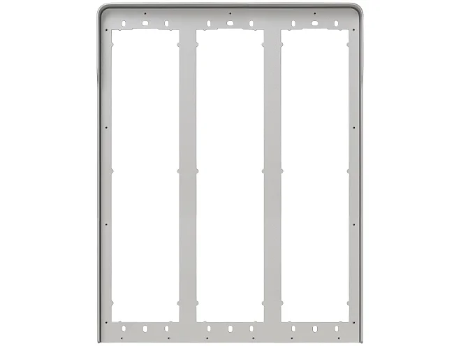 VIMAR Vimar 41149.04 Cornice parap. 9M(3x3) Pixel grigio anod