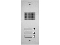 VIMAR Vimar 41503 Placca Steely 2F+ audio 3 puls. acciaio