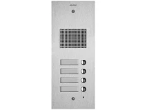 VIMAR Vimar 41504 Placca Steely 2F+ audio 4 puls. acciaio