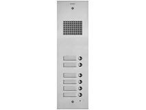 VIMAR Vimar 41506 Placca Steely 2F+ audio 6 puls. acciaio
