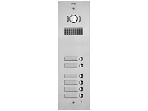 VIMAR Vimar 41526 Placca Steely 2F+ A/V 6 puls. acciaio