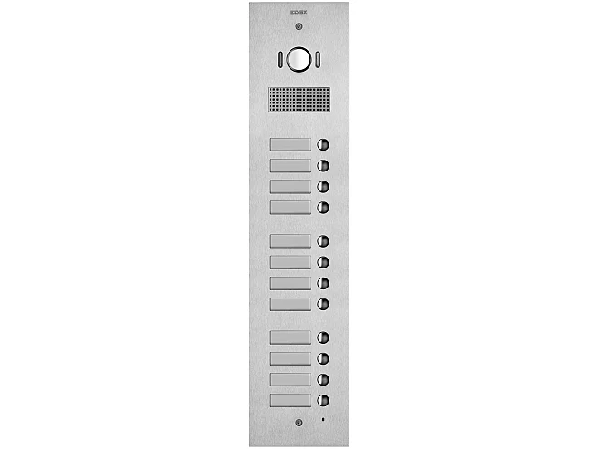 VIMAR Vimar 41532 Placca Steely 2F+ A/V 12 puls. acciaio