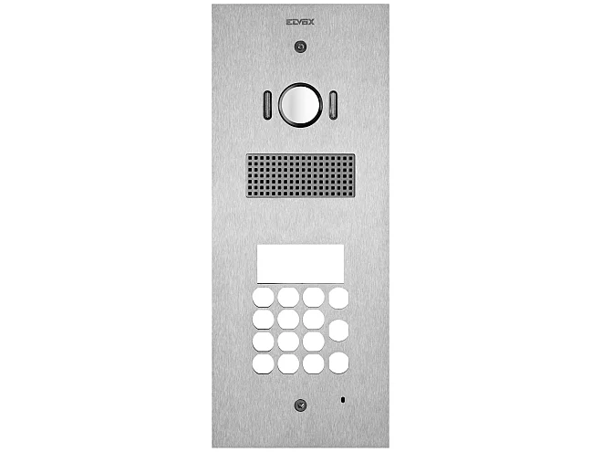 VIMAR Vimar 41541 Placca Steely 2F+ A/V tastiera acciaio