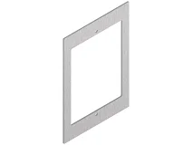 VIMAR Vimar 41581 Adattatore per placca Flat 1M acciaio