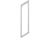 VIMAR Vimar 41583 Adattatore per placca Flat 3M acciaio