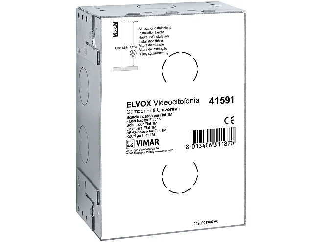VIMAR Vimar 41591 Scatola incasso per Flat 1M