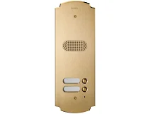 VIMAR Vimar 41602 Placca Patavium 2F+ audio 2 puls. ottone