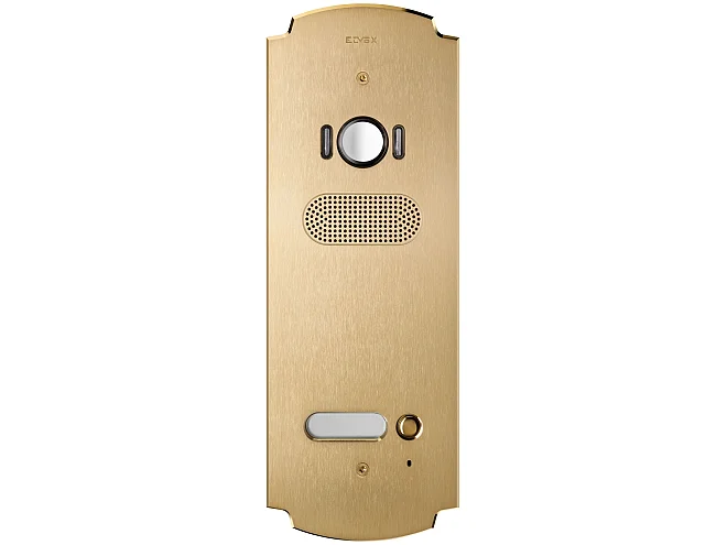 VIMAR Vimar 41621 Placca Patavium 2F+ A/V 1 puls. ottone