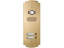 VIMAR Vimar 41622 Placca Patavium 2F+ A/V 2 puls. ottone