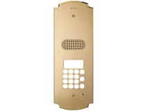 VIMAR Vimar 41640 Placca Patavium 2F+ audio tast. ottone