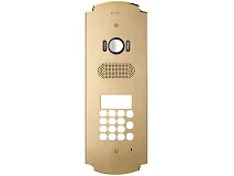 VIMAR Vimar 41641 Placca Patavium 2F+ A/V tastiera ottone