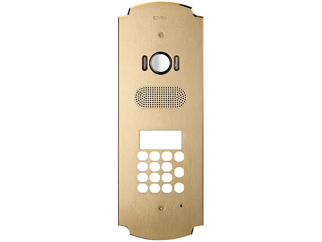 VIMAR Vimar 41641 Placca Patavium 2F+ A/V tastiera ottone