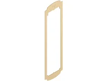 VIMAR Vimar 41683 Adattatore per placca Flat 3M ottone