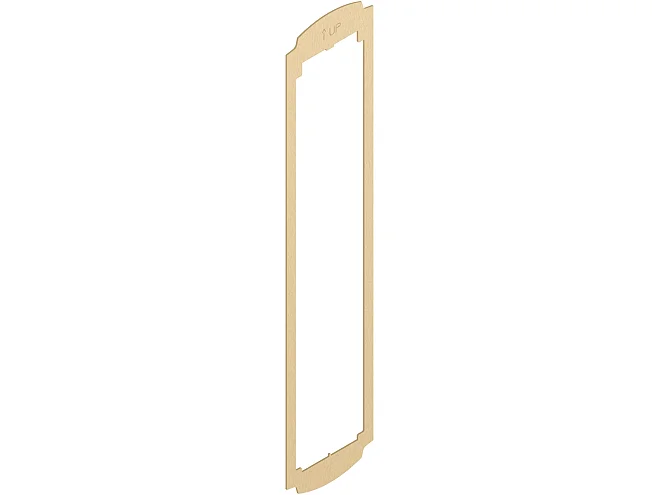 VIMAR Vimar 41684 Adattatore per placca Flat 4M ottone