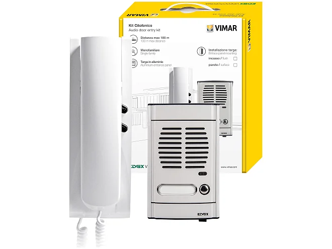 VIMAR Vimar 885G/S Kit citof. monof. 4+1 cond. 8911 + 8870