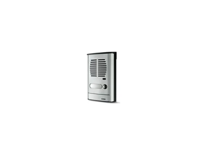 VIMAR Vimar 88T1 Placca audio parete 1 puls. grigio luce