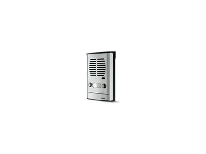 VIMAR Vimar 88T2 Placca audio parete 2 puls. grigio luce