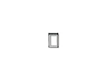 VIMAR Vimar 9211 Cornice per 1 modulo grigio luce