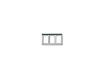 VIMAR Vimar 9231 Cornice per 3 moduli 3x1 grigio luce