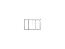 VIMAR Vimar C324 Cornice per 4 placche 2M alluminio