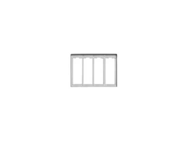 VIMAR Vimar C324 Cornice per 4 placche 2M alluminio