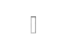 VIMAR Vimar C331 Cornice per 1 placca 3M alluminio