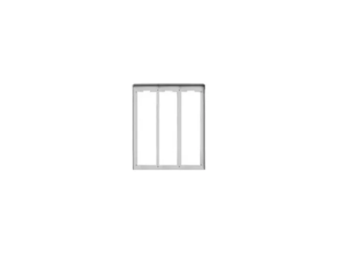 VIMAR Vimar C333 Cornice per 3 placche 3M alluminio