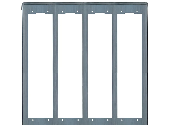 VIMAR Vimar C334 Cornice per 4 placche 3M alluminio