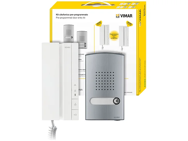 VIMAR Vimar K40540.E Kit citofonico monof. Voxie 40540+40141