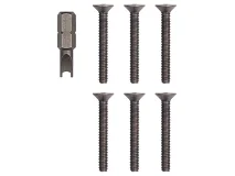 VIMAR Vimar R122 Kit 6 viti + chiave Pixel Up black