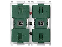 VIMAR Vimar R14527.1 Due pulsanti bascul+att. tappar. lamelle