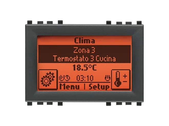 VIMAR Vimar R21509 Centrale touch screen 3M grigio