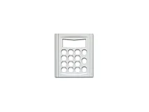 VIMAR Vimar RPR1 Modulo tastiera e display grigio luce