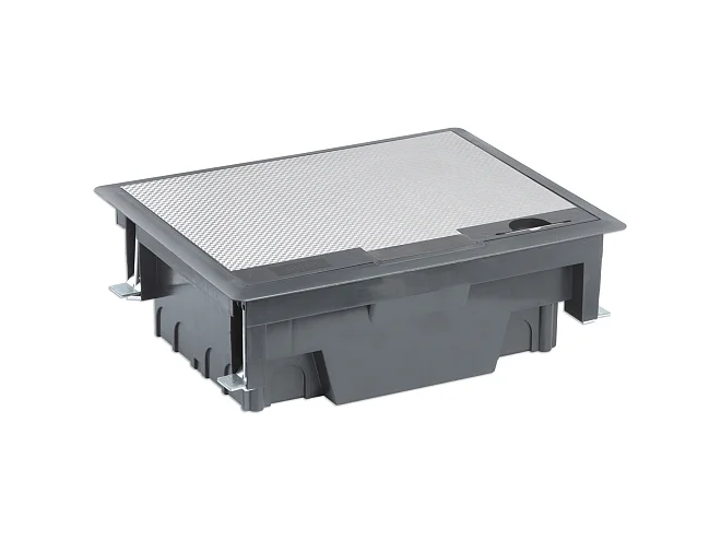 VIMAR Vimar V54412.01 Torretta a scomparsa 12M coperchio inox