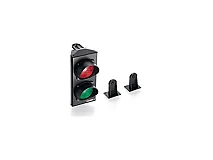 VIMAR Vimar ZSEM/L24 Semaforo 2 LED rosso-verde con staffa