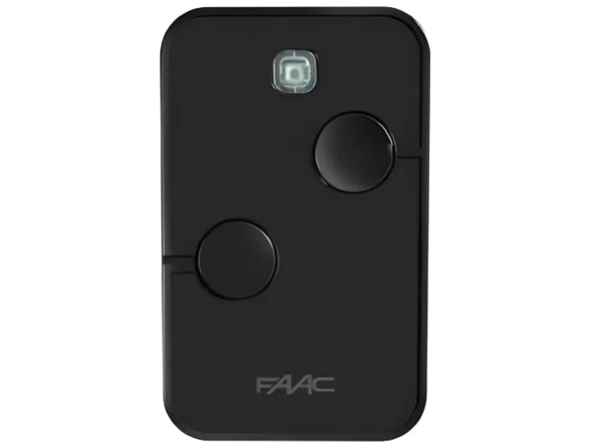 FAAC FAAC XT2 433 SLH LR 7870071 Trasmittente Telecomando Radiocomando 2 Canali Nera